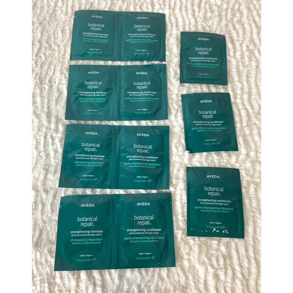 AVEDA Botanical Repair Strengthening Shampoo & Conditioner 11 Trial Size .34 oz